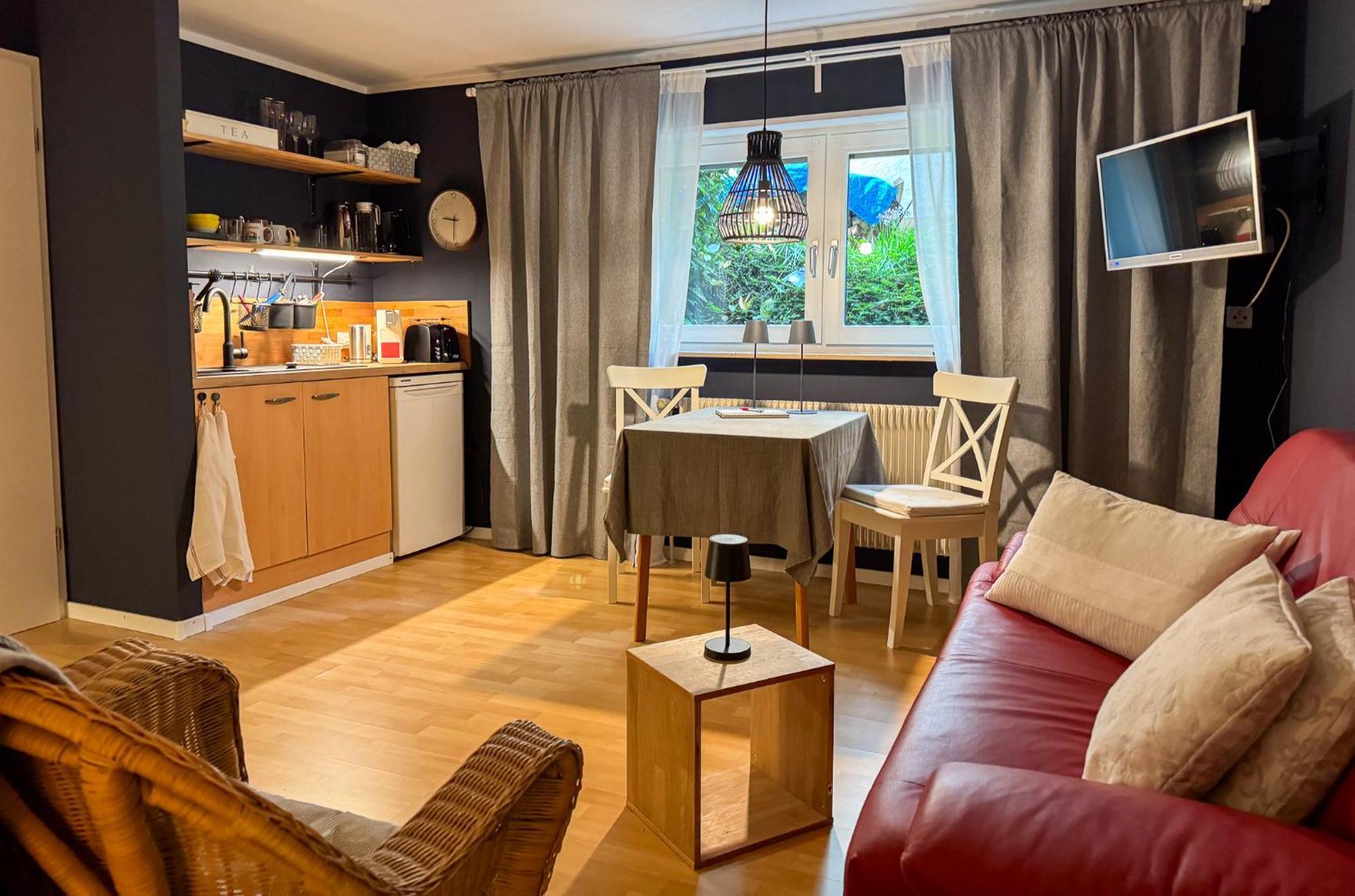 Apartment Parkplatz Garten Rad-Garage Fryburg Bryzgowijski Zewnętrze zdjęcie